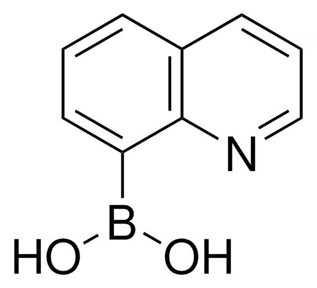 Quinoline-8-boronic acid structure, CAS 86-58-8