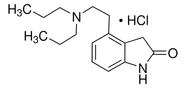 Ropinirole hydrochloride structure, CAS 91374-20-8