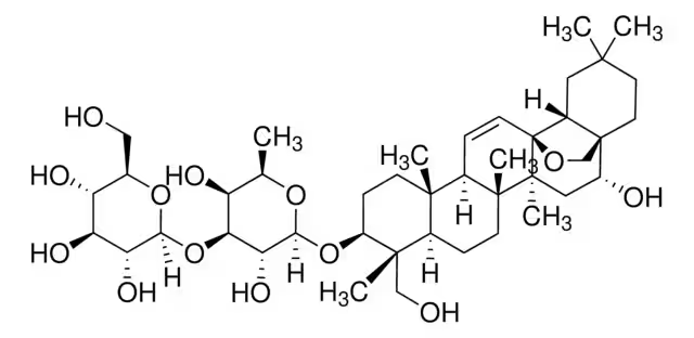 Saikosaponinc structure, CAS 20874-52-6