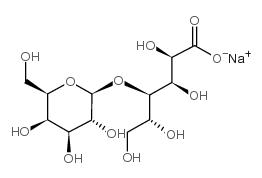 Sodium lactobionate structure, CAS 27297-39-8