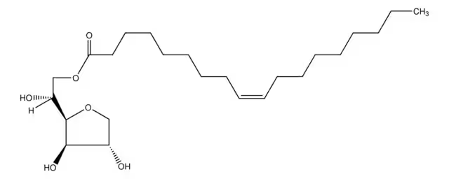Sorbitan Monooleate (Span-80) structure, CAS 1338-43-8
