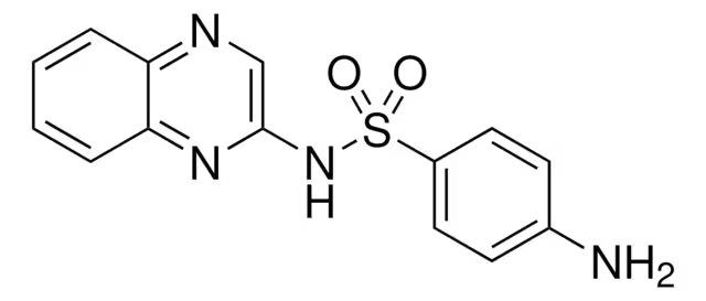 Sulfaquinoxalin structure, CAS 59-40-5