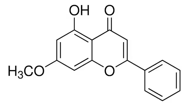 Tectochrysin structure, CAS 520-28-5