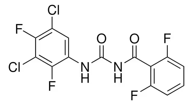 Teflubenzuron structure, CAS 83121-18-0