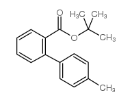 tert-Butyl 4'-methylbiphenyl-2-carboxylate structure, CAS 114772-36-0