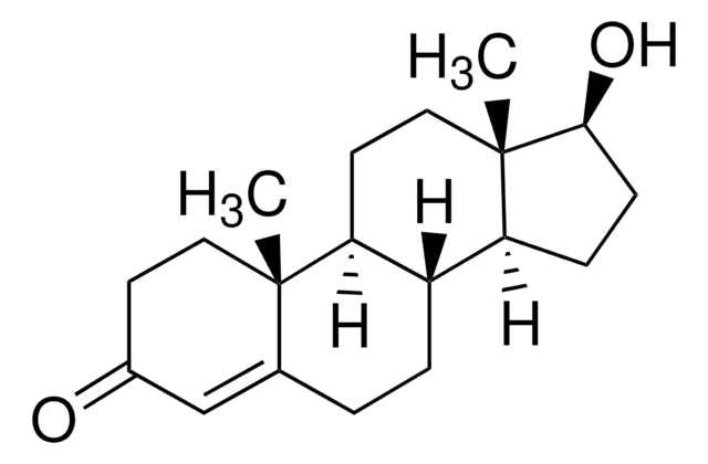 Testosterone structure, CAS 58-22-0
