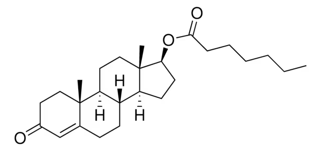Testosterone enanthate structure, CAS 315-37-7
