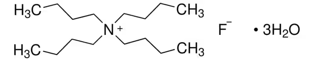 Tetrabutylammonium fluoride trihydrate structure, CAS 87749-50-6