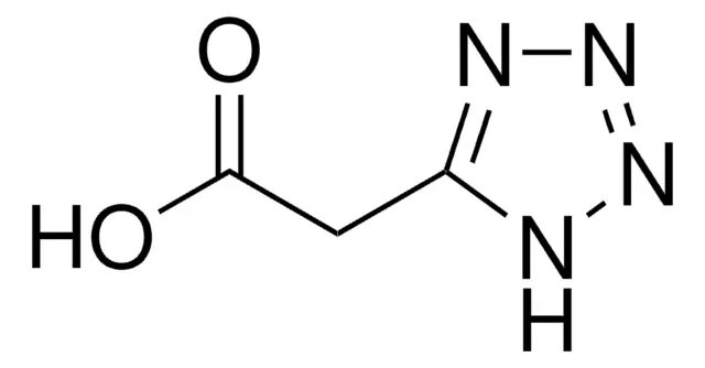 Tetrazole-5-acetic acid structure, CAS 21743-75-9