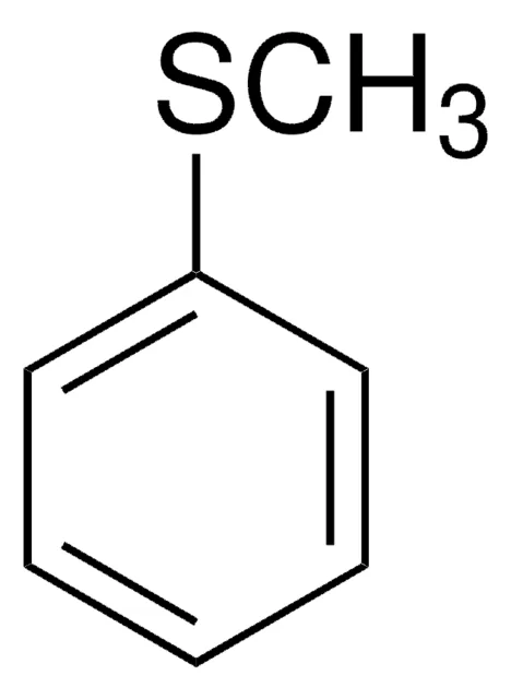 Thioanisole structure, CAS 100-68-5