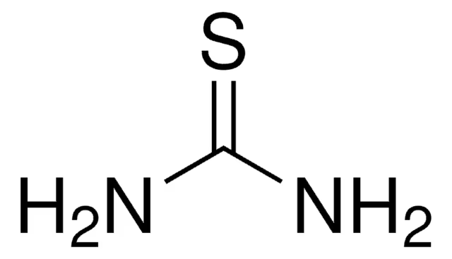 Thiourea structure, CAS 62-56-6