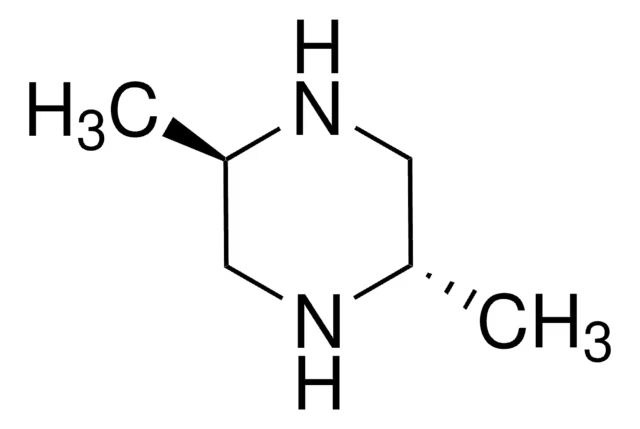 trans-2,5-Dimethylpiperazine structure, CAS 2815-34-1