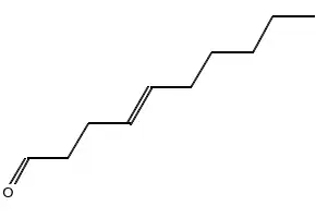 trans-4-Decen-1-al structure, CAS 65405-70-1