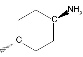 trans-4-Methylcyclohexylamine structure, CAS 2523-55-9