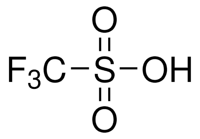 Trifluoromethanesulphonic acid structure, CAS 1493-13-6