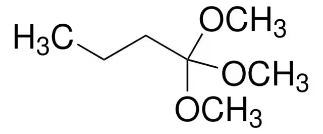Trimethyl orthobutyrate structure, CAS 43083-12-1