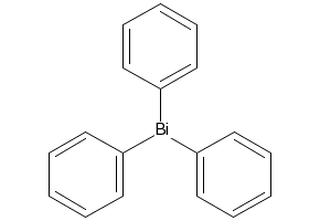 Triphenylbismuth structure, CAS 603-33-8