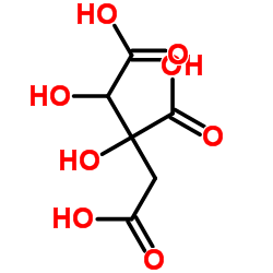 Tripotassium-2-hydroxycitrate structure, CAS 6205-14-7