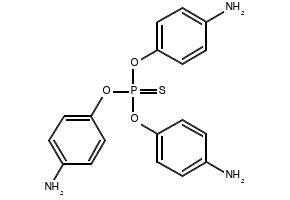 Tris-(4-aminophenyl)thiophosphate structure, CAS 52664-35-4