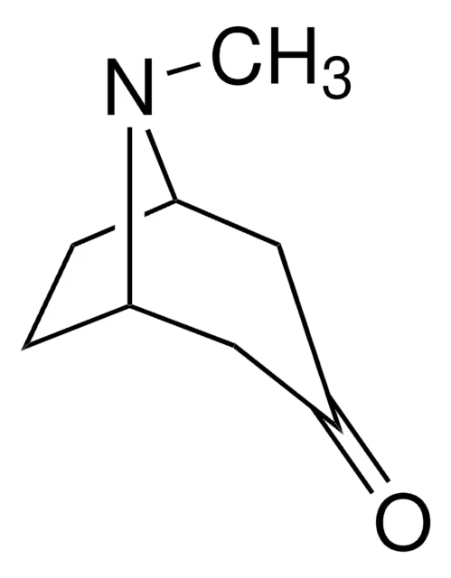 Tropinone structure, CAS 532-24-1