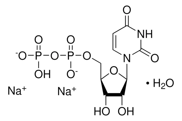 Uridine 5'-diphosphate structure, CAS 58-98-0