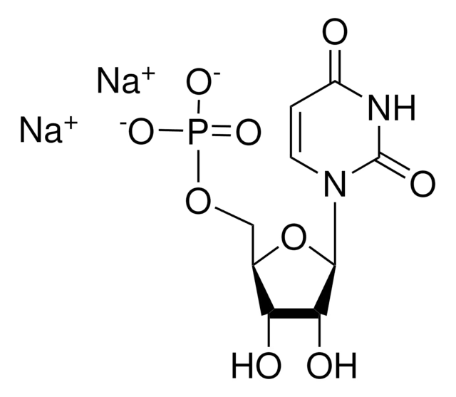 Uridine 5'-monophosphate, disodium salt structure, CAS 3387-36-8