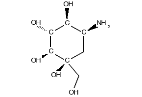 Valiolamine structure, CAS 83465-22-9