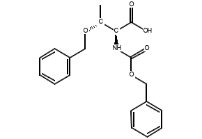 Z-O-Benzyl-L-threonine dicyclohexylammonium salt structure, CAS 69863-36-1