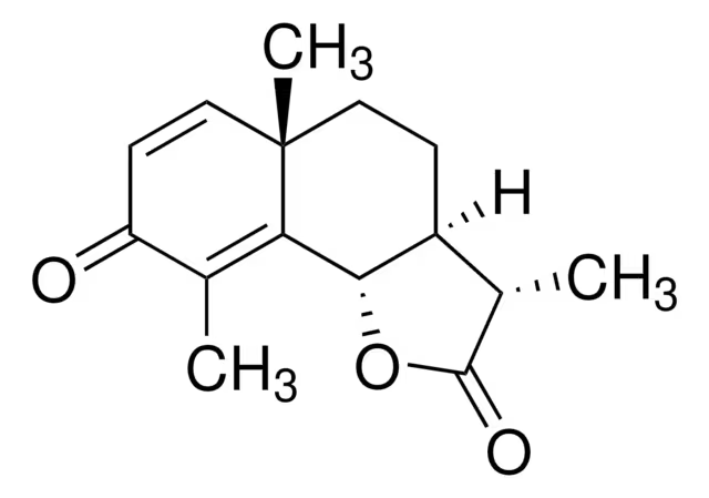 (-)-alpha-Santonin structure, CAS 481-06-1