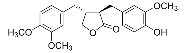 (-)-Arctigenin structure, CAS 7770-78-7