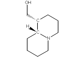 (-)-Lupinine structure, CAS 486-70-4