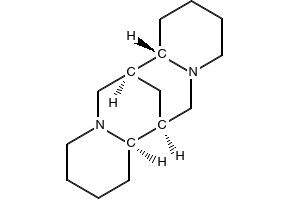 (-)-Sparteine 左旋 structure, CAS 90-39-1