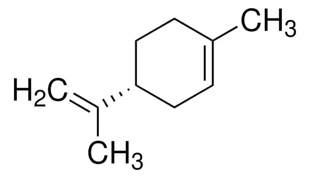 (R)-(+)-Limonene structure, CAS 5989-27-5