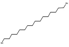 16-Bromo-1-hexadecanol structure, CAS 59101-28-9