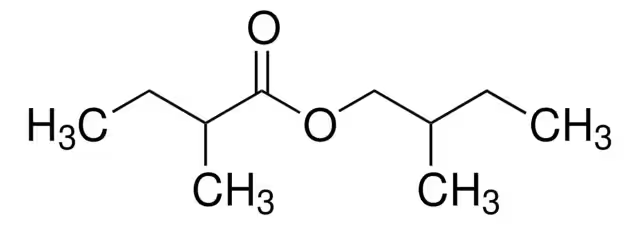 2-Methylbutyl 2-methylbutyrate structure, CAS 2445-78-5