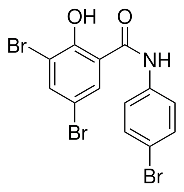 3,5,4'-Tribromosalicylanilide structure, CAS 87-10-5