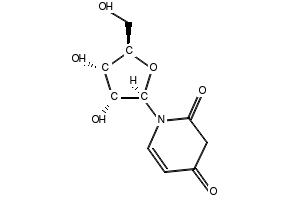 3-Deazauridine structure, CAS 23205-42-7