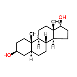 5-Alpha-androstan-3-betaï¼17-beta-diol structure, CAS 571-20-0