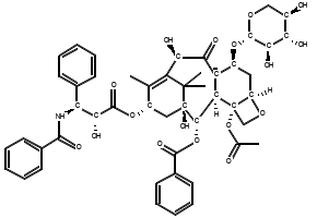 7-xylosyl-10-deacetyltaxol structure, CAS 90332-63-1