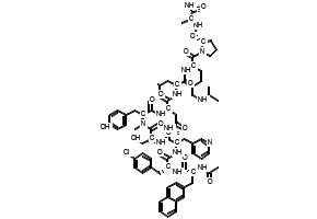 Abarelix structure, CAS 183552-38-7