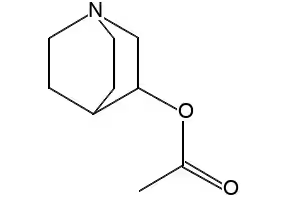 Aceclidine structure, CAS 827-61-2