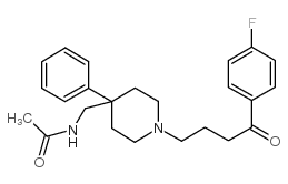 Aceperone structure, CAS 807-31-8