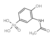 Acetarsone structure, CAS 97-44-9