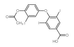 Acetiromate structure, CAS 2260-08-4