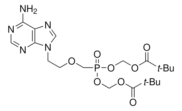 Adefovir dipivoxil structure, CAS 142340-99-6