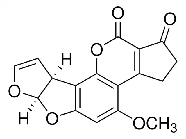 Aflatoxin B1 structure, CAS 1162-65-8