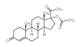 17alpha-Hydroxyprogesterone acetate structure, CAS 17308-02-0
