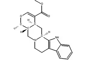Ajmalicine structure, CAS 483-04-5