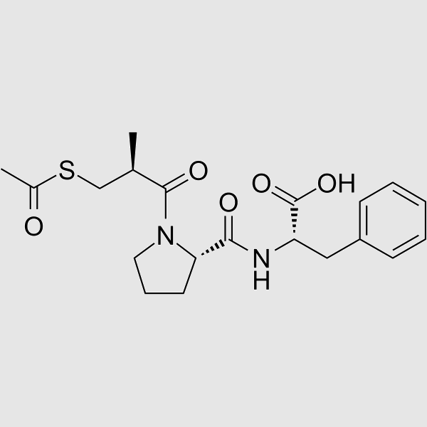 Alacepril structure, CAS 74258-86-9