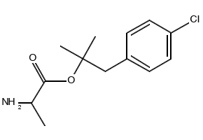 Alaproclate structure, CAS 60719-82-6